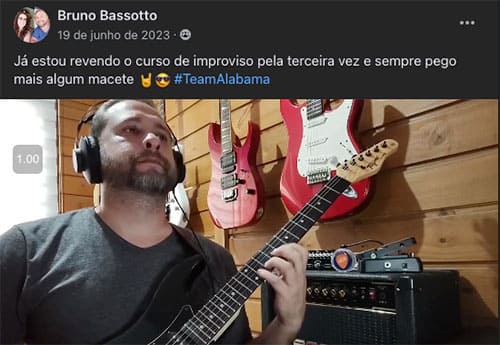 Relato real de aluno sobre o ensino de Mauricio Alabama — 16
